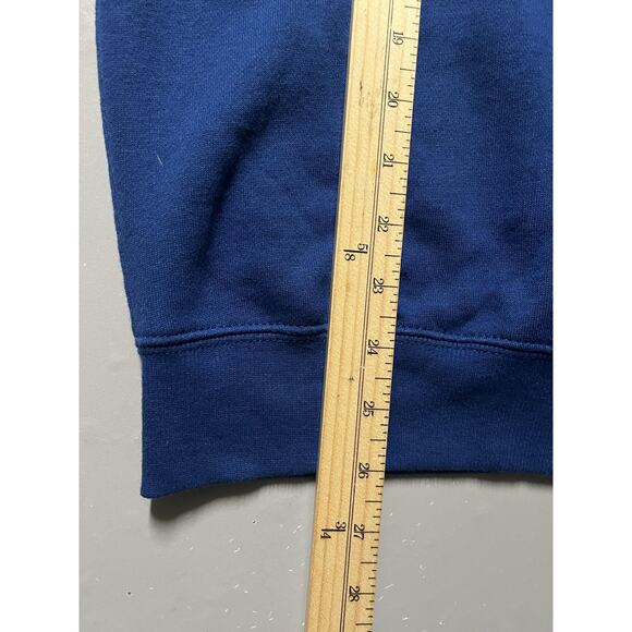 Royal Caribbean Hoodie Mens Large Blue Full Zip Fleece Embroidered Logo Cruise - Picture 9 of 9